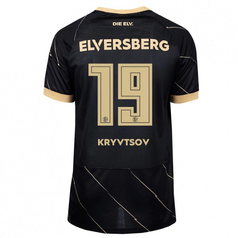 Danxen Damen Nikita Kryvtsov #19 Schwarz Braun Auswärtstrikot Trikot 2026/27 T-Shirt Österreich
