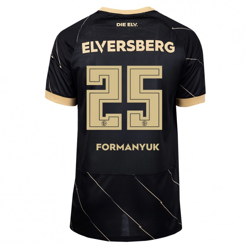 Danxen Damen Oleksandr Formanyuk #25 Schwarz Braun Auswärtstrikot Trikot 2026/27 T-Shirt Österreich