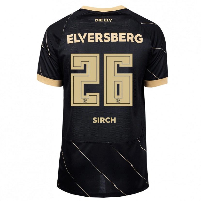 Danxen Damen Luca Sirch #26 Schwarz Braun Auswärtstrikot Trikot 2026/27 T-Shirt Österreich