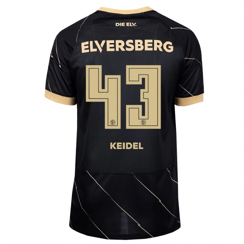Danxen Damen Felix Keidel #43 Schwarz Braun Auswärtstrikot Trikot 2026/27 T-Shirt Österreich