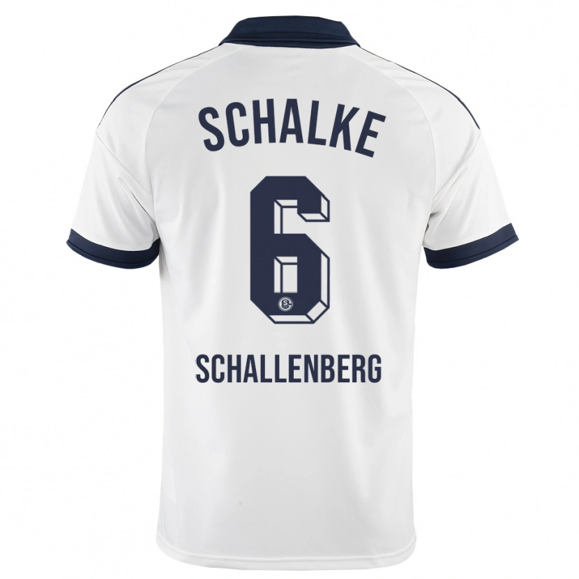 Danxen Damen Ron Schallenberg #6 Schwarz Weiß Auswärtstrikot Trikot 2026/27 T-Shirt Österreich