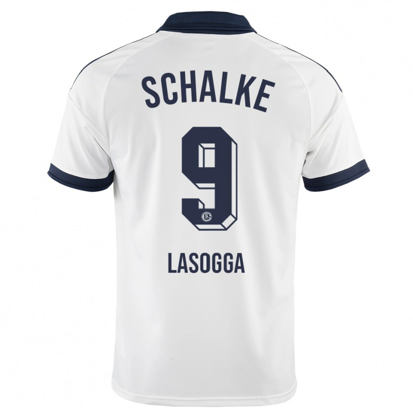 Danxen Damen Pierre-Michel Lasogga #9 Schwarz Weiß Auswärtstrikot Trikot 2026/27 T-Shirt Österreich