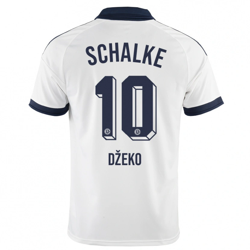 Danxen Damen Edin Dzeko #10 Schwarz Weiß Auswärtstrikot Trikot 2026/27 T-Shirt Österreich