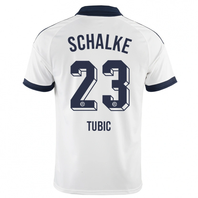 Danxen Damen Malik Tubic #23 Schwarz Weiß Auswärtstrikot Trikot 2026/27 T-Shirt Österreich