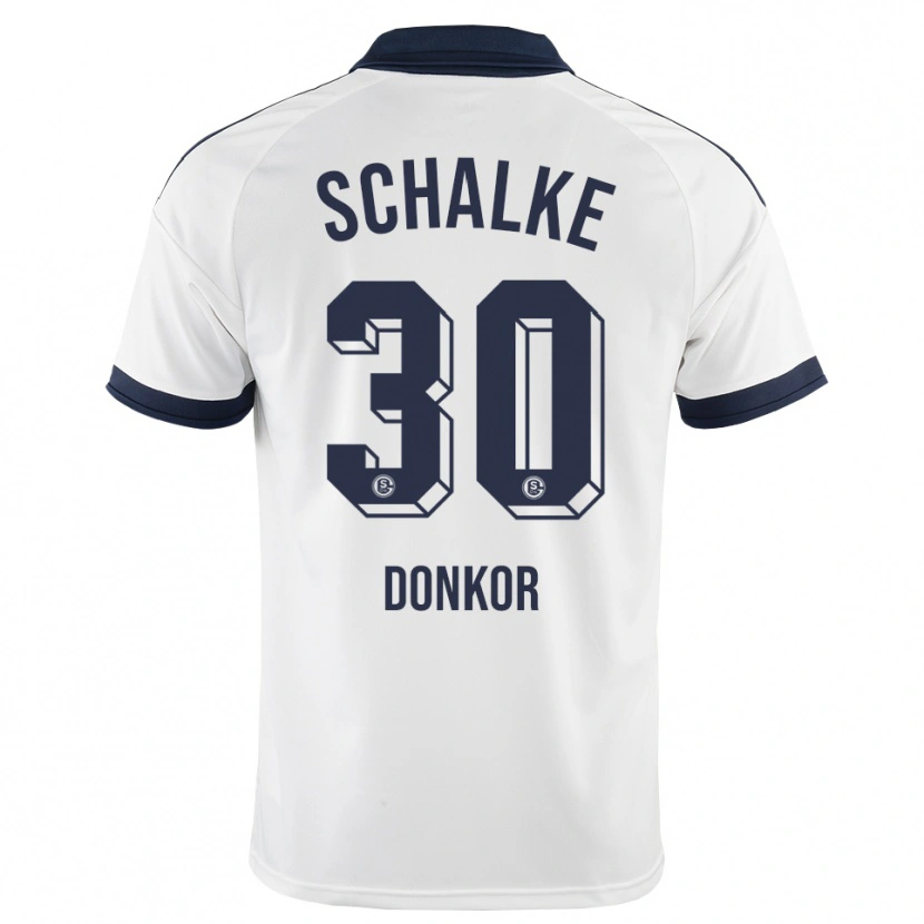 Danxen Damen Anton Donkor #30 Schwarz Weiß Auswärtstrikot Trikot 2026/27 T-Shirt Österreich