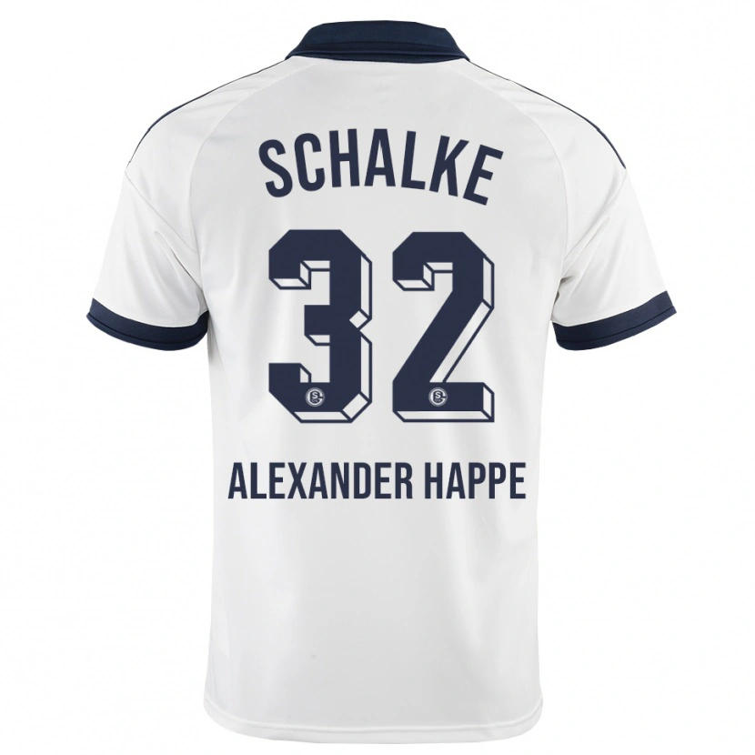Danxen Damen Luca Alexander Happe #32 Schwarz Weiß Auswärtstrikot Trikot 2026/27 T-Shirt Österreich