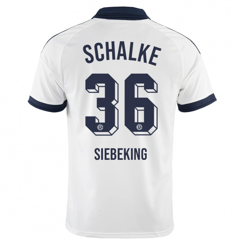 Danxen Damen Johannes Siebeking #36 Schwarz Weiß Auswärtstrikot Trikot 2026/27 T-Shirt Österreich
