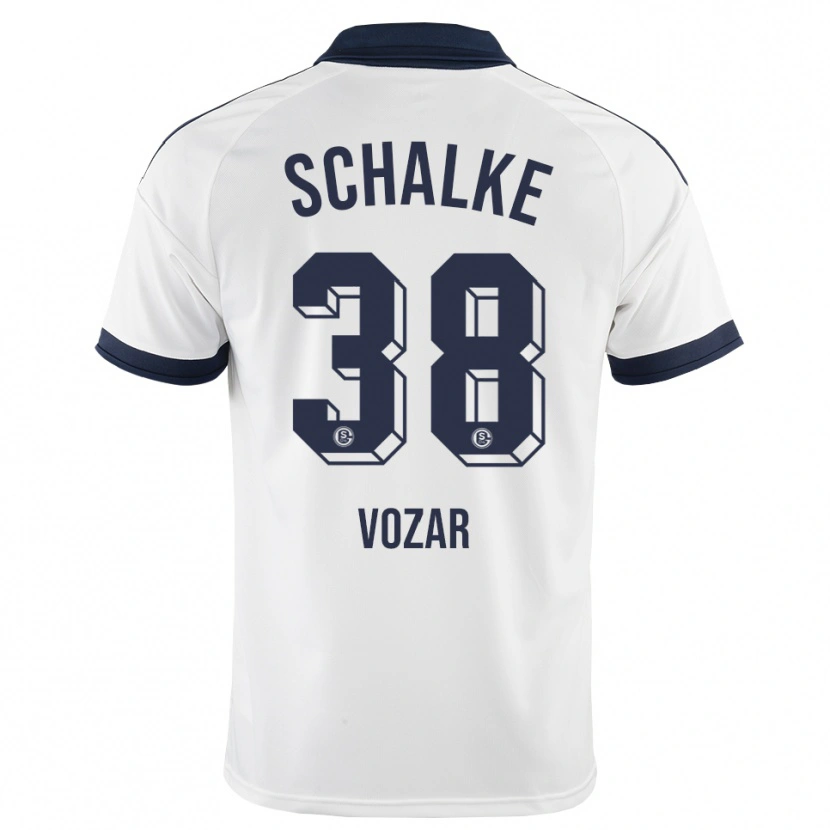 Danxen Damen Luca Vozar #38 Schwarz Weiß Auswärtstrikot Trikot 2026/27 T-Shirt Österreich