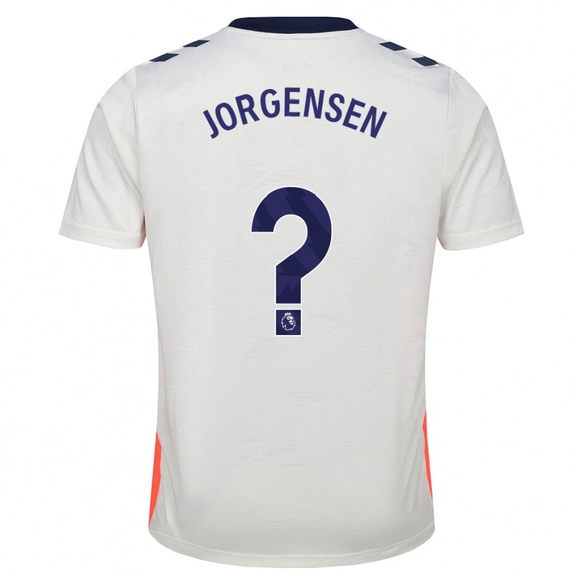 Danxen Damen Oscar Jorgensen #0 Weiß Orange Königsblau Auswärtstrikot Trikot 2026/27 T-Shirt Österreich