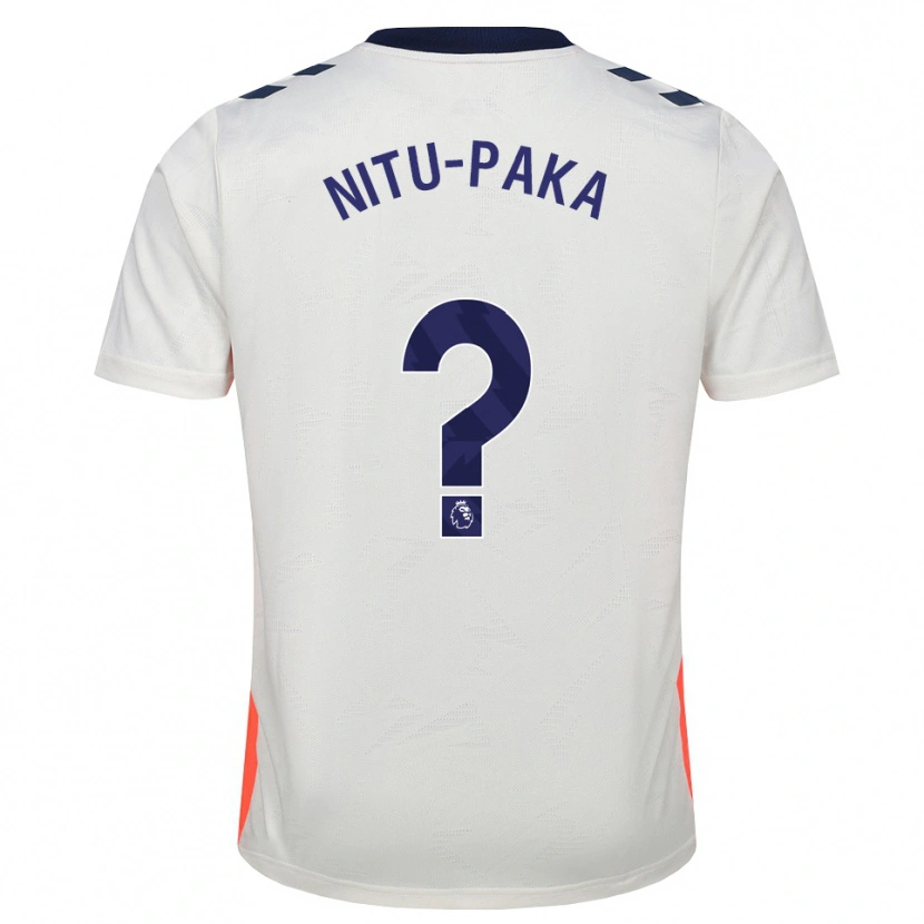 Danxen Damen Chavvy Nitu-Paka #0 Weiß Orange Königsblau Auswärtstrikot Trikot 2026/27 T-Shirt Österreich