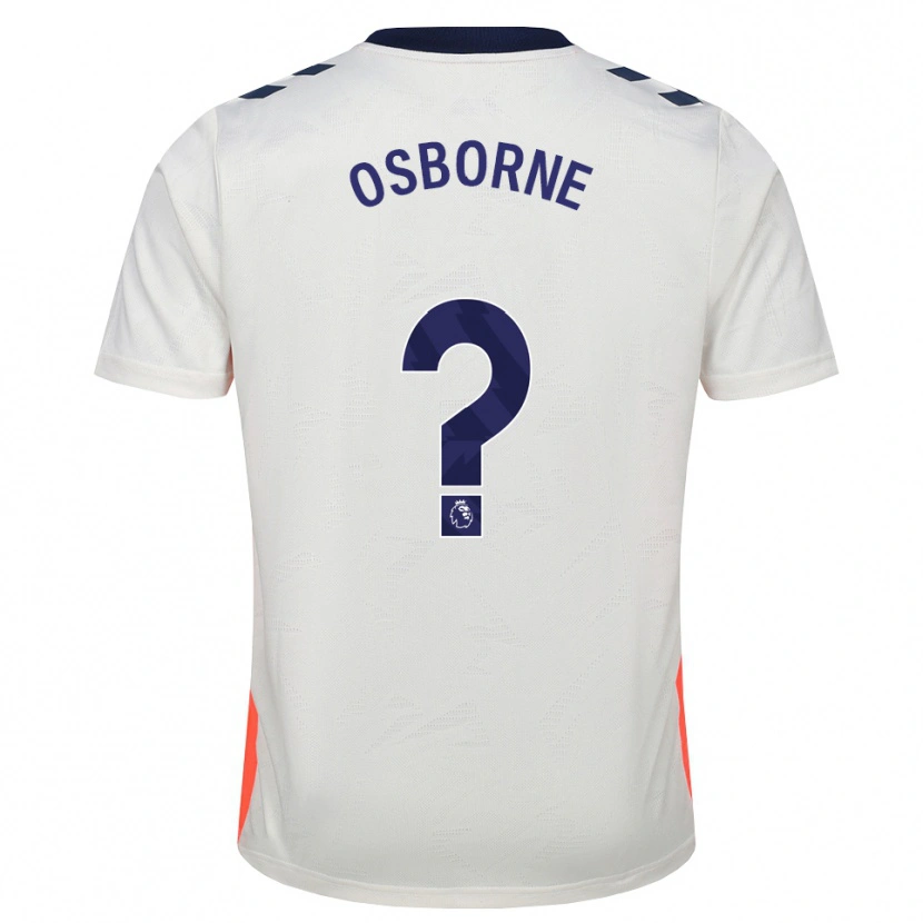 Danxen Damen Lucas Osborne #0 Weiß Orange Königsblau Auswärtstrikot Trikot 2026/27 T-Shirt Österreich