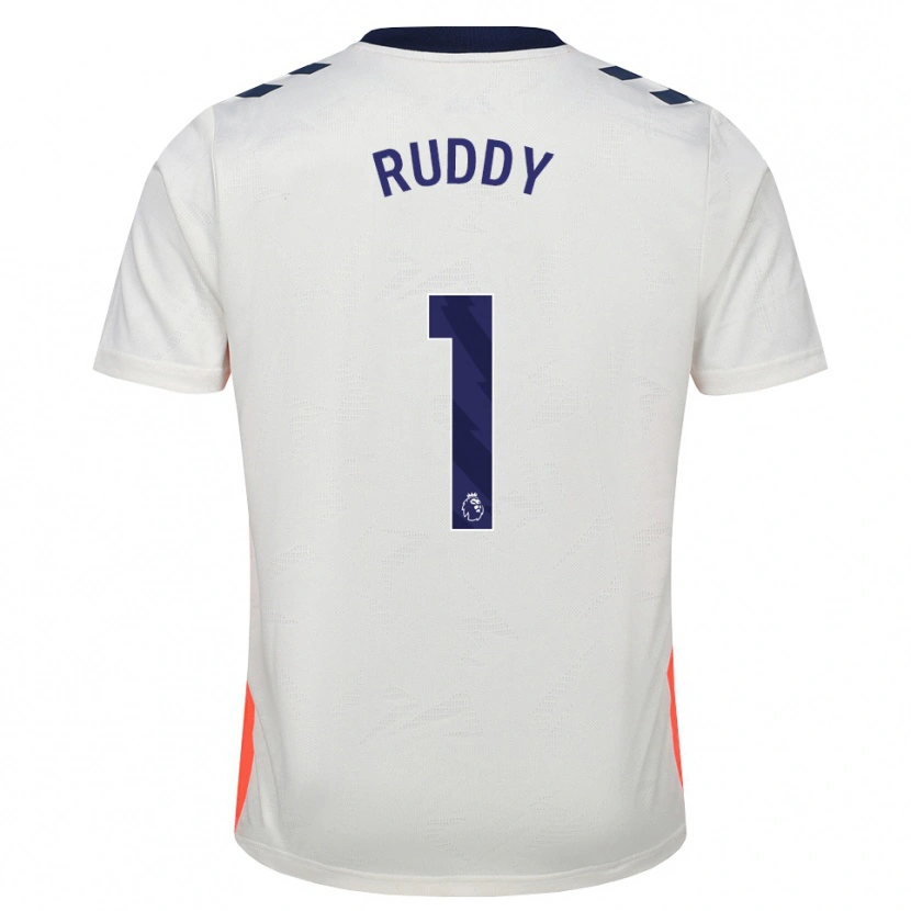 Danxen Damen Jack Ruddy #1 Weiß Orange Königsblau Auswärtstrikot Trikot 2026/27 T-Shirt Österreich