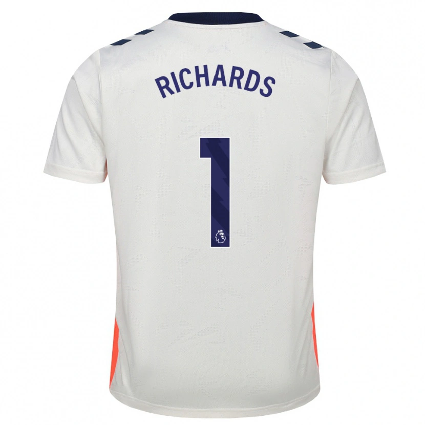 Danxen Damen Oscar Richards #1 Weiß Orange Königsblau Auswärtstrikot Trikot 2026/27 T-Shirt Österreich