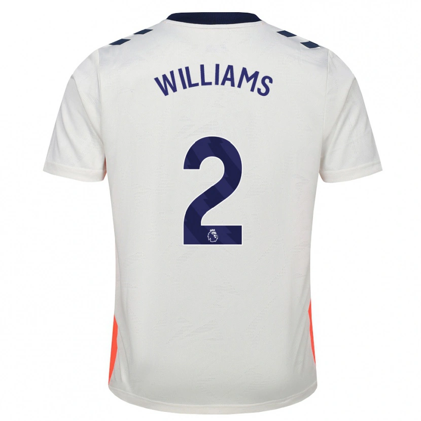 Danxen Damen Thomas Williams #2 Weiß Orange Königsblau Auswärtstrikot Trikot 2026/27 T-Shirt Österreich