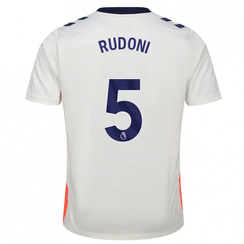 Danxen Damen Jack Rudoni #5 Weiß Orange Königsblau Auswärtstrikot Trikot 2026/27 T-Shirt Österreich