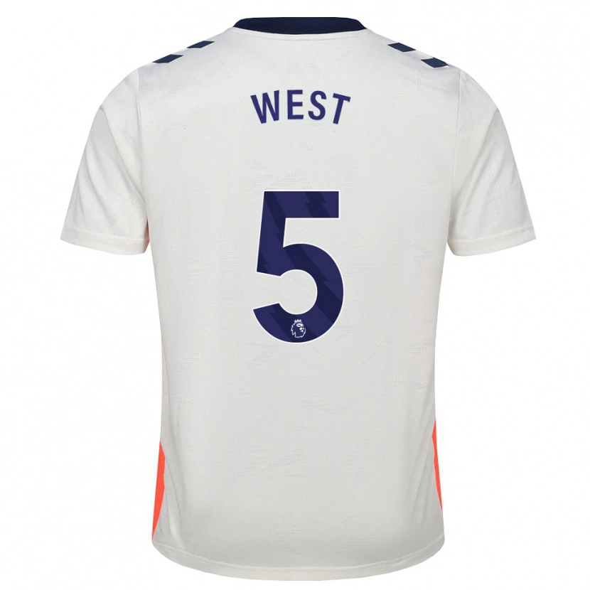 Danxen Damen Devon West #5 Weiß Orange Königsblau Auswärtstrikot Trikot 2026/27 T-Shirt Österreich