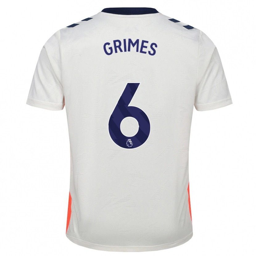 Danxen Damen Matt Grimes #6 Weiß Orange Königsblau Auswärtstrikot Trikot 2026/27 T-Shirt Österreich