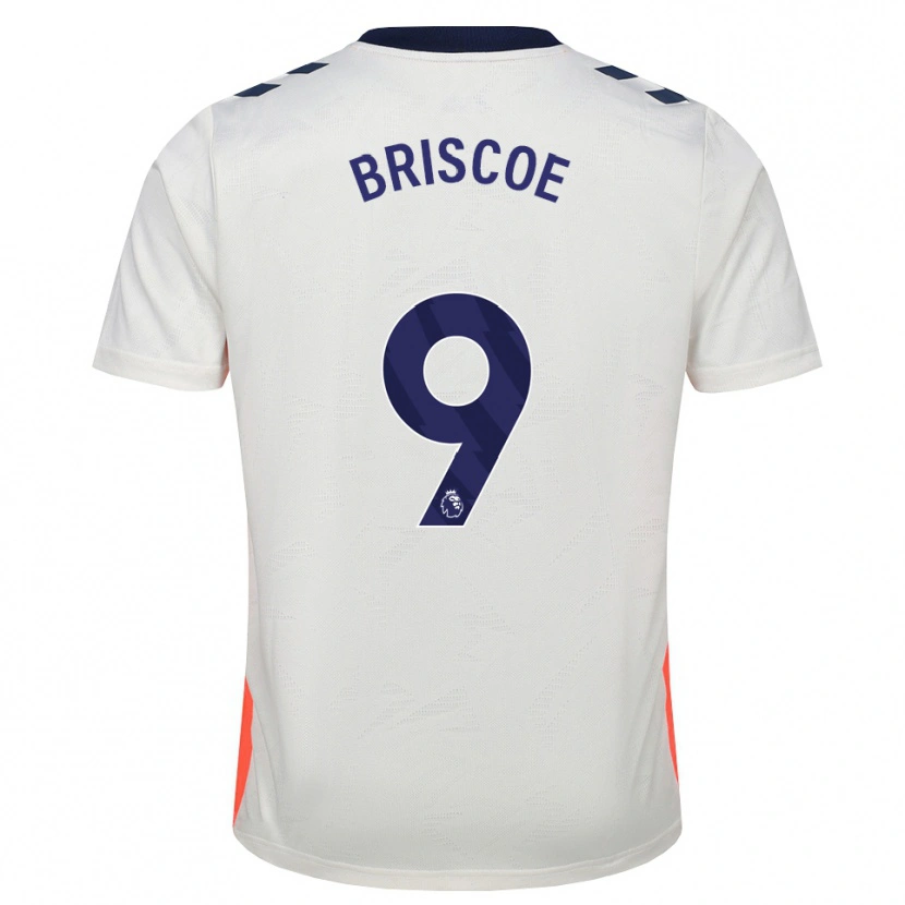 Danxen Damen Elijah Briscoe #9 Weiß Orange Königsblau Auswärtstrikot Trikot 2026/27 T-Shirt Österreich