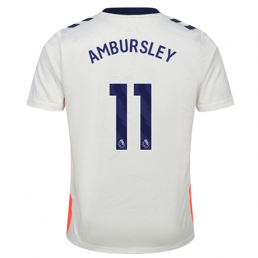 Danxen Damen Conrad Ambursley #11 Weiß Orange Königsblau Auswärtstrikot Trikot 2026/27 T-Shirt Österreich