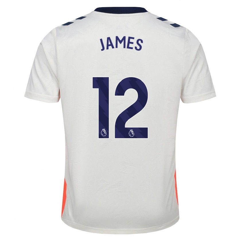Danxen Damen Jack James #12 Weiß Orange Königsblau Auswärtstrikot Trikot 2026/27 T-Shirt Österreich