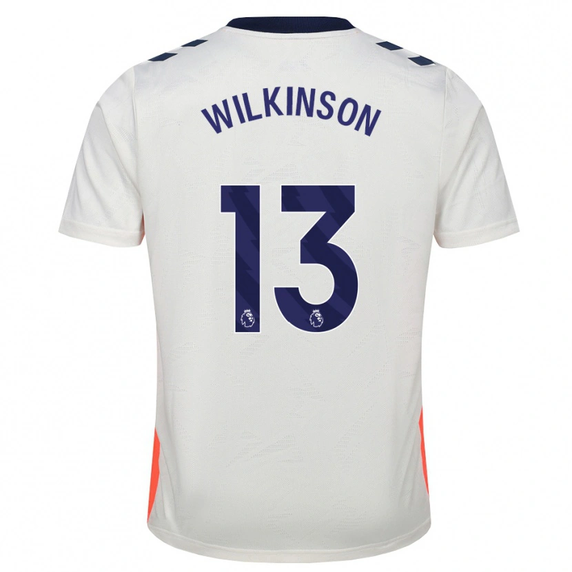 Danxen Damen Mitchell Wilkinson #13 Weiß Orange Königsblau Auswärtstrikot Trikot 2026/27 T-Shirt Österreich