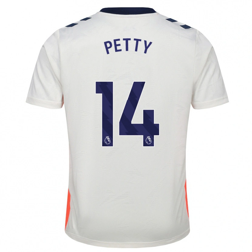 Danxen Damen Billy Petty #14 Weiß Orange Königsblau Auswärtstrikot Trikot 2026/27 T-Shirt Österreich