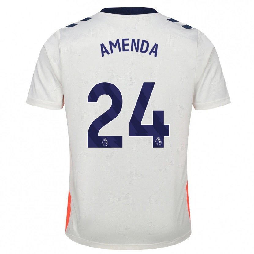 Danxen Damen Aurèle Amenda #24 Weiß Orange Königsblau Auswärtstrikot Trikot 2026/27 T-Shirt Österreich