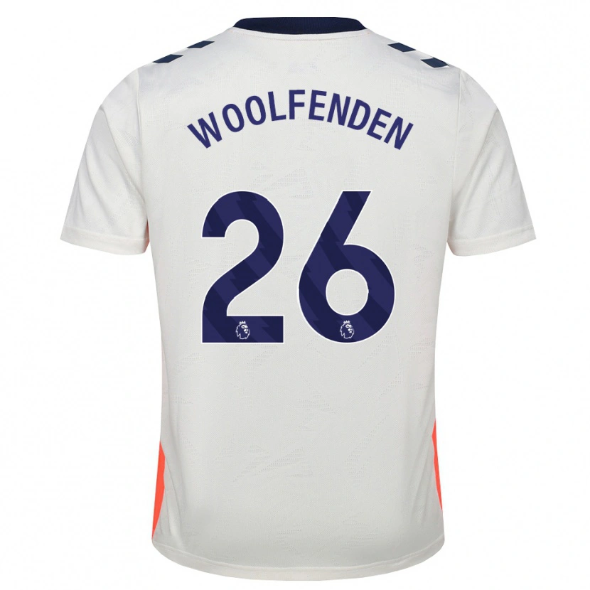 Danxen Damen Luke Woolfenden #26 Weiß Orange Königsblau Auswärtstrikot Trikot 2026/27 T-Shirt Österreich