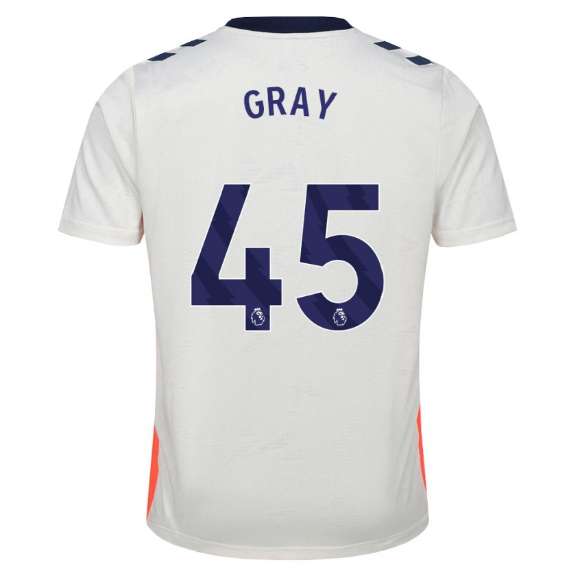 Danxen Damen Harrison Gray #45 Weiß Orange Königsblau Auswärtstrikot Trikot 2026/27 T-Shirt Österreich