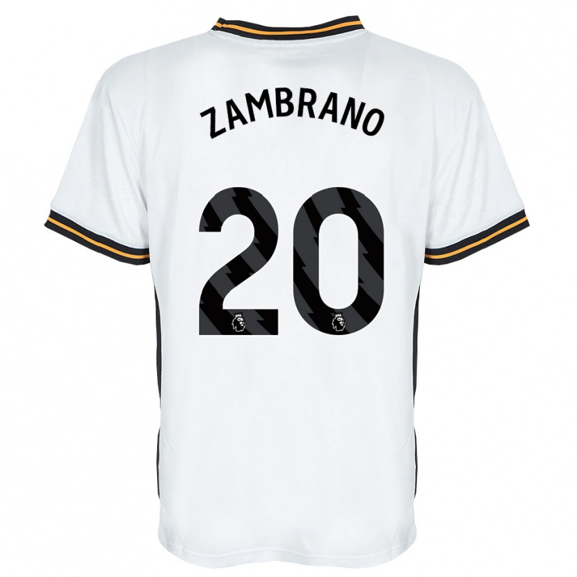 Danxen Damen Óscar Zambrano #20 Weiß Orange Schwarz Auswärtstrikot Trikot 2026/27 T-Shirt Österreich