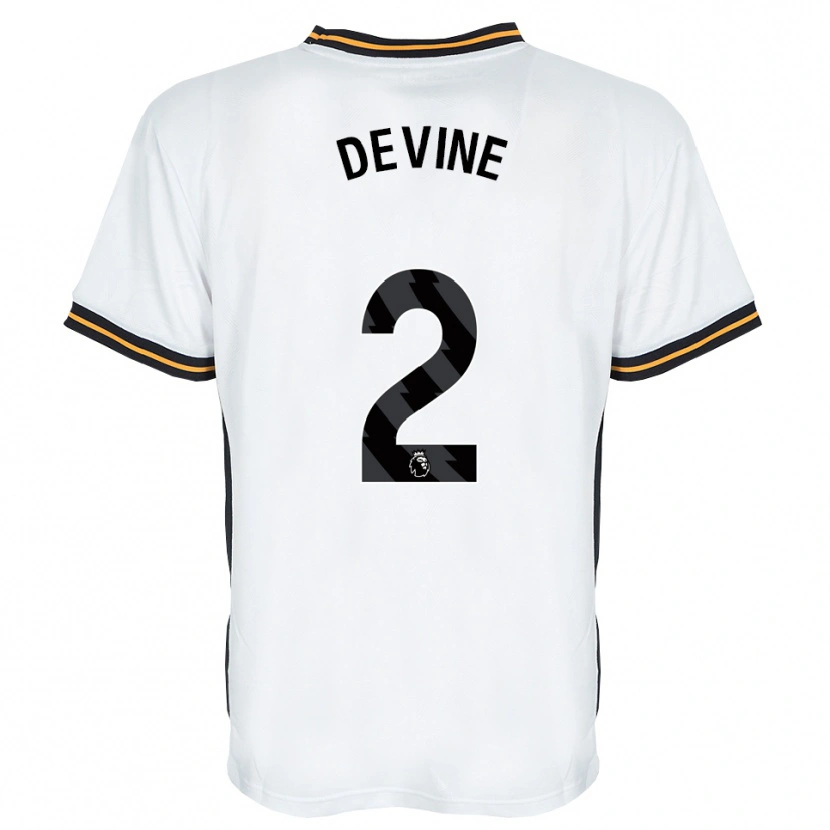 Danxen Damen Ed Devine #2 Weiß Orange Schwarz Auswärtstrikot Trikot 2026/27 T-Shirt Österreich