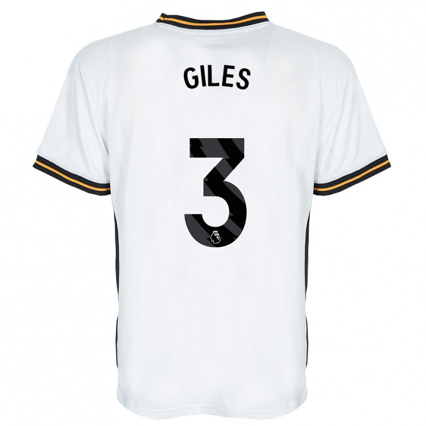Danxen Damen Ryan Giles #3 Weiß Orange Schwarz Auswärtstrikot Trikot 2026/27 T-Shirt Österreich