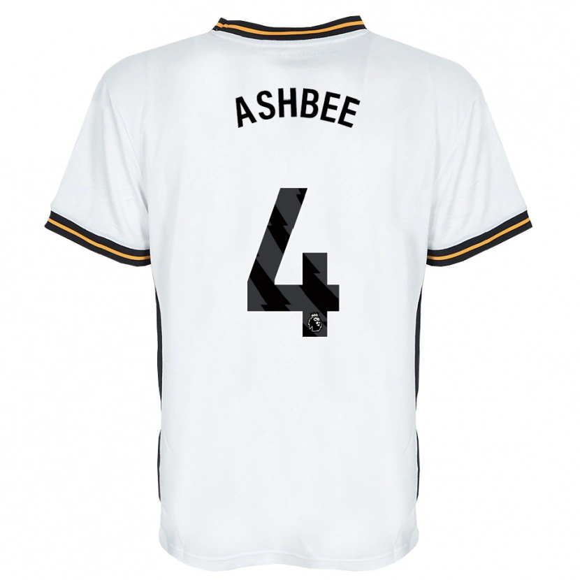 Danxen Damen Stanley Ashbee #4 Weiß Orange Schwarz Auswärtstrikot Trikot 2026/27 T-Shirt Österreich