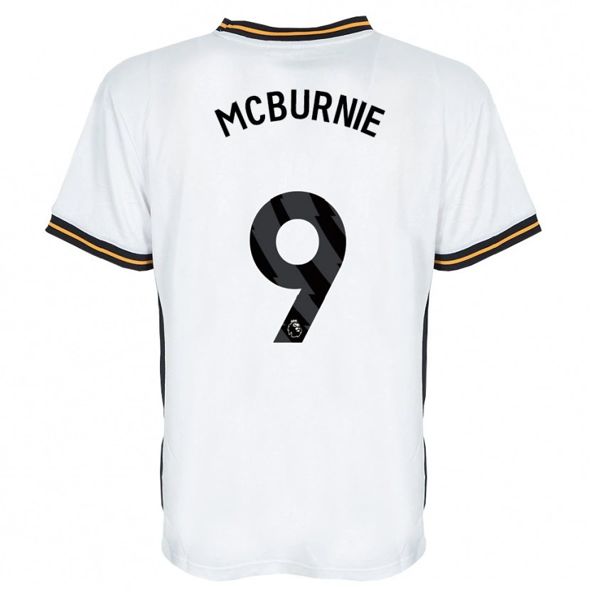 Danxen Damen Oli Mcburnie #9 Weiß Orange Schwarz Auswärtstrikot Trikot 2026/27 T-Shirt Österreich