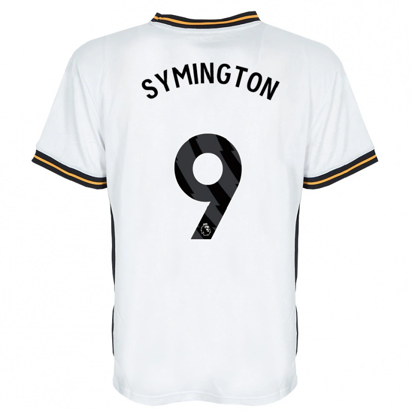 Danxen Damen Jo Symington #9 Weiß Orange Schwarz Auswärtstrikot Trikot 2026/27 T-Shirt Österreich