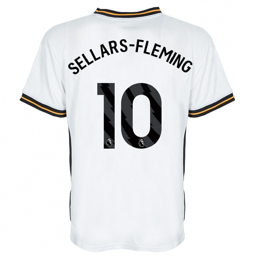 Danxen Damen Tyrell Sellars-Fleming #10 Weiß Orange Schwarz Auswärtstrikot Trikot 2026/27 T-Shirt Österreich