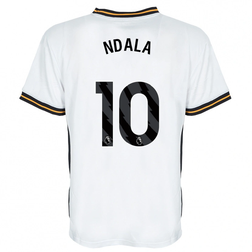Danxen Damen Joel Ndala #10 Weiß Orange Schwarz Auswärtstrikot Trikot 2026/27 T-Shirt Österreich