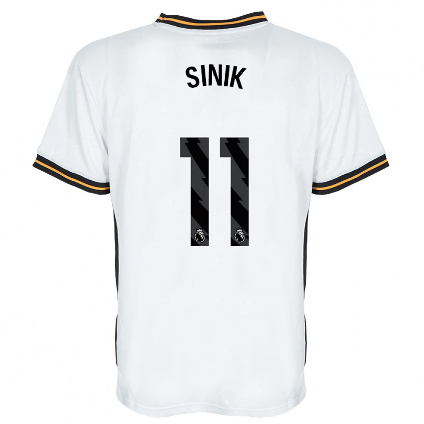 Danxen Damen Doğukan Sinik #11 Weiß Orange Schwarz Auswärtstrikot Trikot 2026/27 T-Shirt Österreich