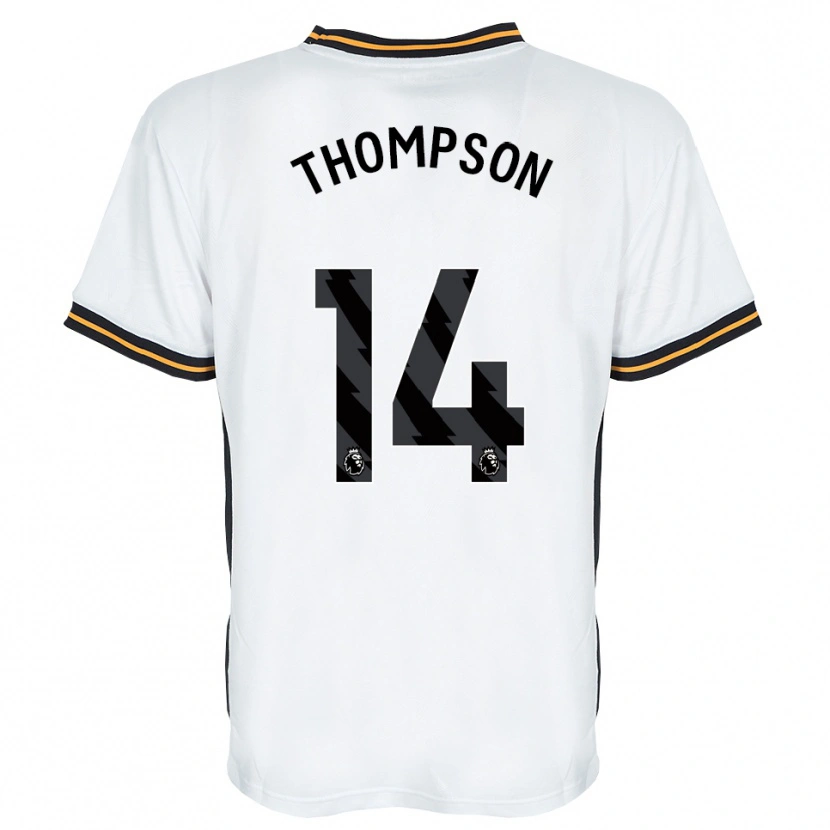 Danxen Damen Katie Thompson #14 Weiß Orange Schwarz Auswärtstrikot Trikot 2026/27 T-Shirt Österreich