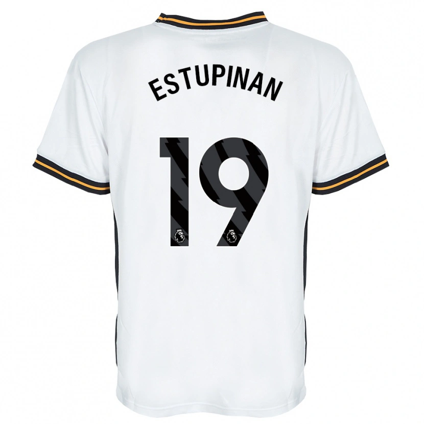 Danxen Damen Óscar Estupiñán #19 Weiß Orange Schwarz Auswärtstrikot Trikot 2026/27 T-Shirt Österreich