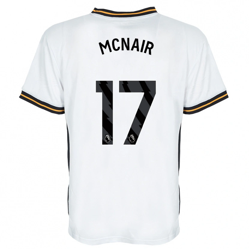 Danxen Damen Paddy Mcnair #17 Weiß Orange Schwarz Auswärtstrikot Trikot 2026/27 T-Shirt Österreich