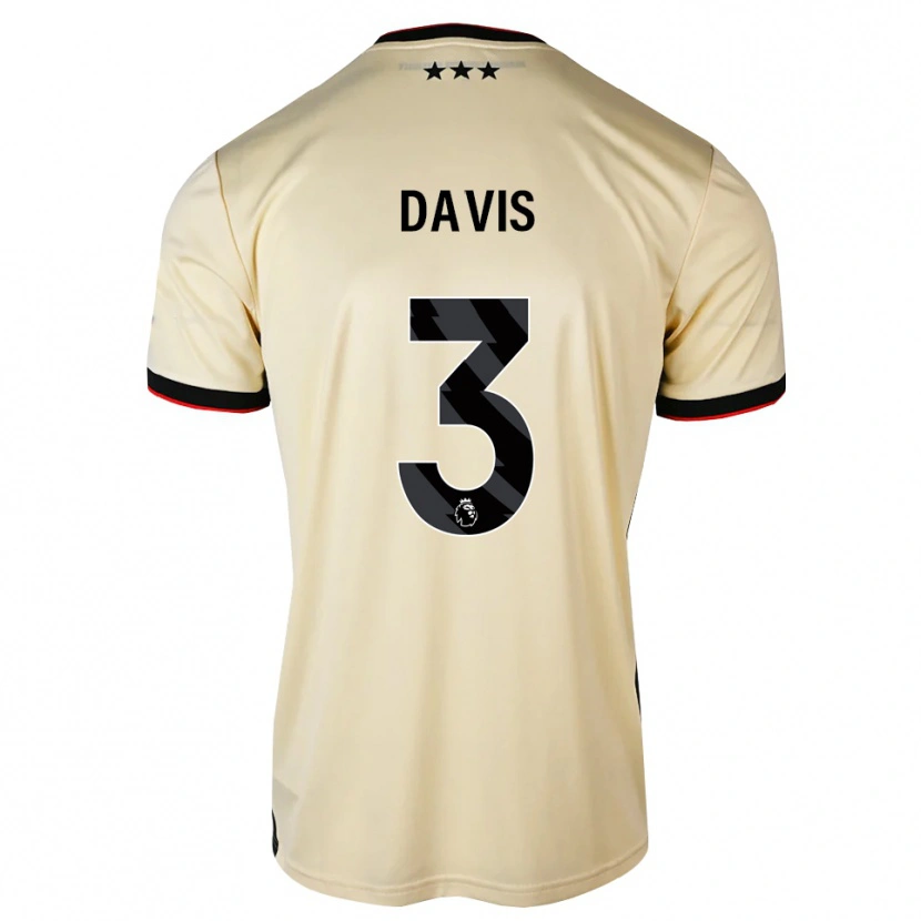 Danxen Damen Leif Davis #3 Zitronen-Chiffon Schwarz Rot Auswärtstrikot Trikot 2026/27 T-Shirt Österreich