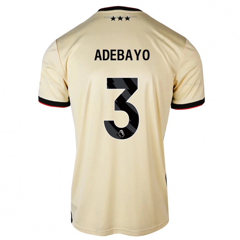 Danxen Damen Praise Adebayo #3 Zitronen-Chiffon Schwarz Rot Auswärtstrikot Trikot 2026/27 T-Shirt Österreich