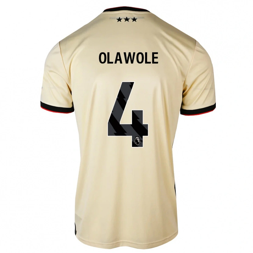 Danxen Damen Kellyan Olawole #4 Zitronen-Chiffon Schwarz Rot Auswärtstrikot Trikot 2026/27 T-Shirt Österreich