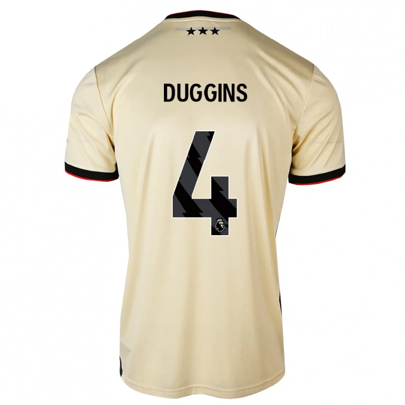 Danxen Damen Harvey Duggins #4 Zitronen-Chiffon Schwarz Rot Auswärtstrikot Trikot 2026/27 T-Shirt Österreich