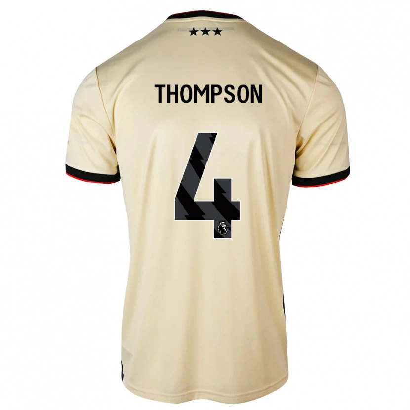 Danxen Damen Zak Thompson #4 Zitronen-Chiffon Schwarz Rot Auswärtstrikot Trikot 2026/27 T-Shirt Österreich