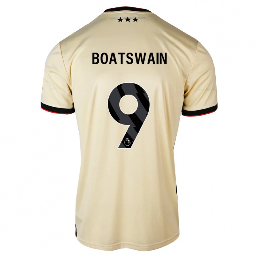 Danxen Damen Ashley Boatswain #9 Zitronen-Chiffon Schwarz Rot Auswärtstrikot Trikot 2026/27 T-Shirt Österreich