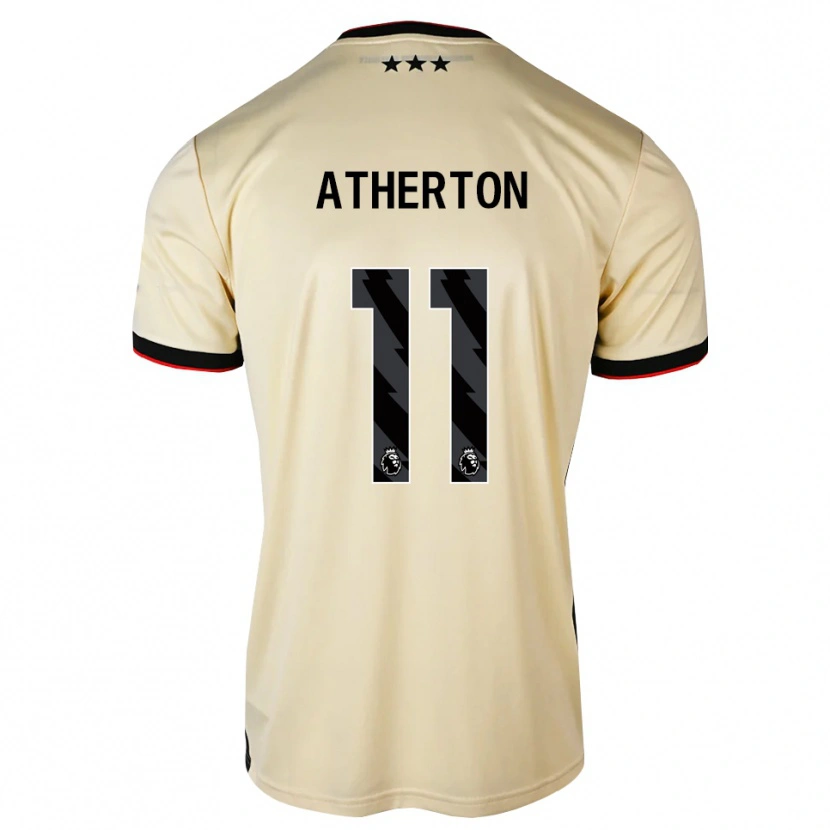 Danxen Damen Chris Atherton #11 Zitronen-Chiffon Schwarz Rot Auswärtstrikot Trikot 2026/27 T-Shirt Österreich
