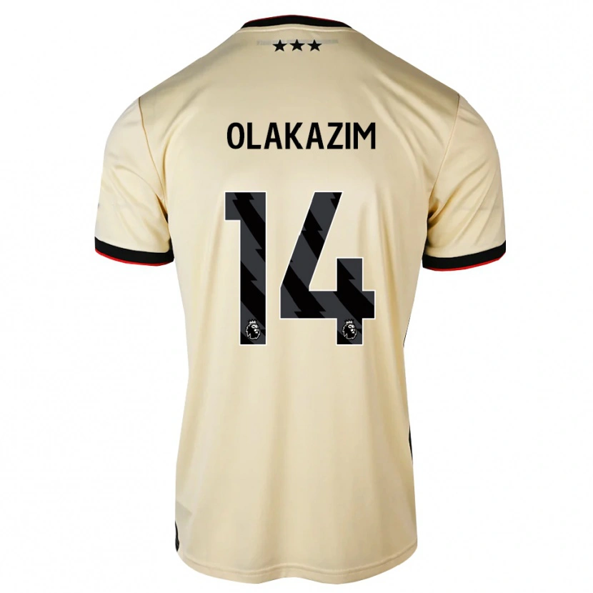 Danxen Damen Mustaan Olakazim #14 Zitronen-Chiffon Schwarz Rot Auswärtstrikot Trikot 2026/27 T-Shirt Österreich