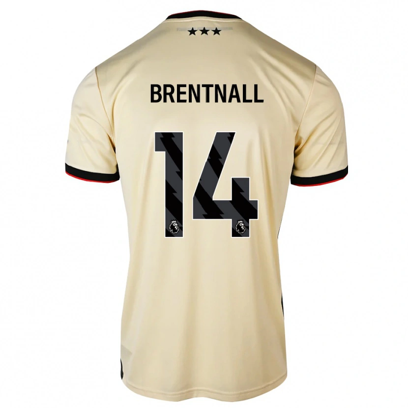 Danxen Damen James Brentnall #14 Zitronen-Chiffon Schwarz Rot Auswärtstrikot Trikot 2026/27 T-Shirt Österreich